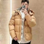 Men winter jacket puffer jacket thick warm coats