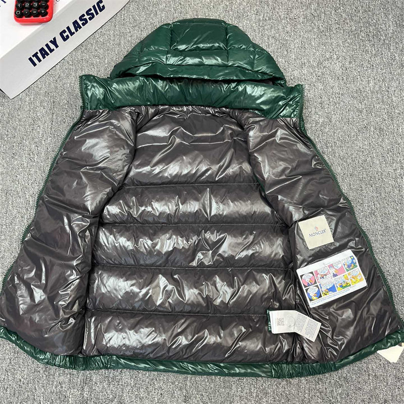 Winter down vest for men 90% white duck down filler