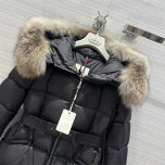 Women winter down jacket 90% white duck down puffer jacket S-XL