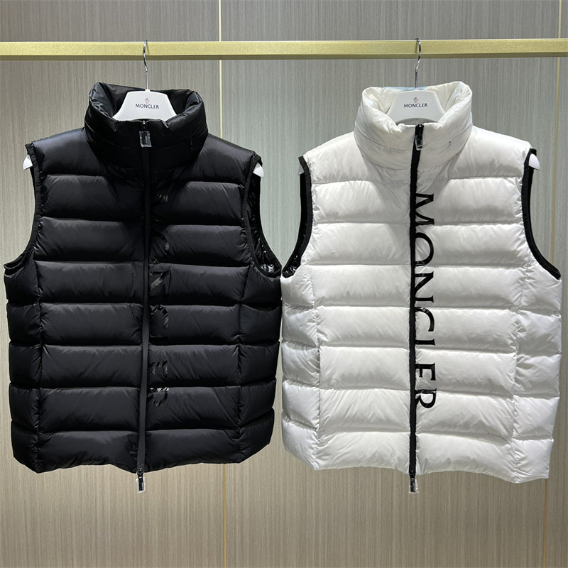 Men down vest winter 90% white duck down filler puffer jacket