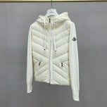 Women's Knitted Jacket Down splicing jacket