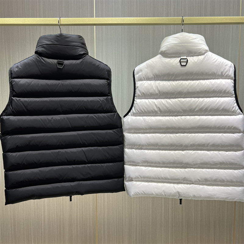 Men down vest winter 90% white duck down filler puffer jacket