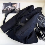 Winter jacket for women black with belt puffer jacket S-L
