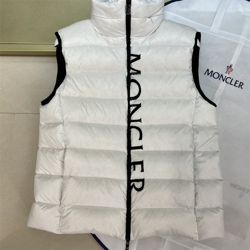 Men down vest winter 90% white duck down filler puffer jacket