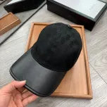 Black and Brown Caps Gucci