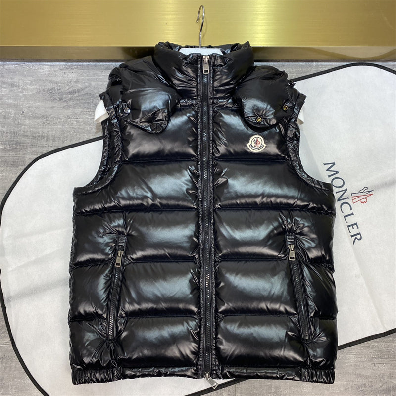 Men down vest winter 90% white duck down filler puffer jacket