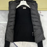 Women's Knitted Jacket Down splicing jacket