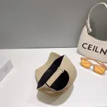 White, Grey and Black Caps Prada