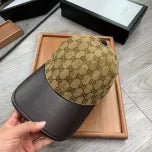 Black and Brown Caps Gucci