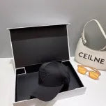 White, Grey and Black Caps Prada