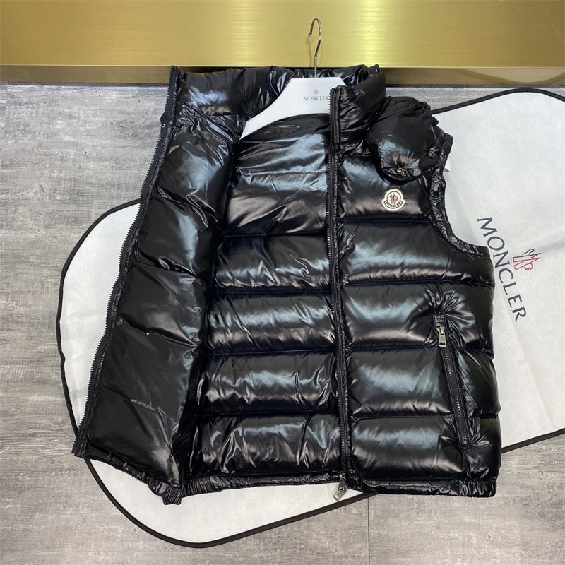 Men down vest winter 90% white duck down filler puffer jacket