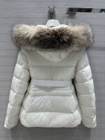 Women winter down jacket 90% white duck down puffer jacket S-XL