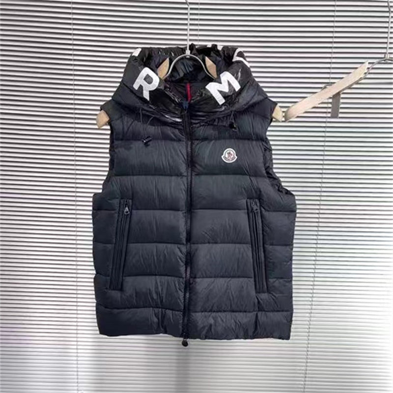 Men down vest winter 90% white duck down filler puffer jacket