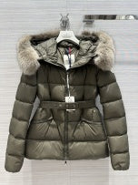 Women winter down jacket 90% white duck down puffer jacket S-XL