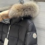 Women winter down jacket 90% white duck down puffer jacket S-XL