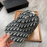 Black grey Caps Dior