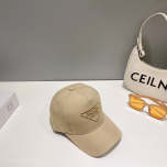 White, Grey and Black Caps Prada