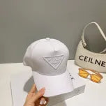 White, Grey and Black Caps Prada