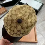 Black and Brown Caps Gucci