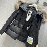 Women winter down jacket 90% white duck down puffer jacket S-XL