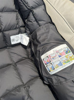 Women winter down jacket 90% white duck down long puffer jacket S-XL